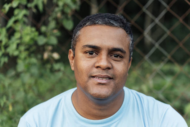 Portrait of a Latin American man
